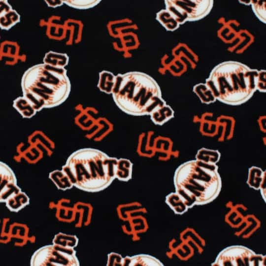 San Francisco Giants MLB Fleece by Fabric Traditions